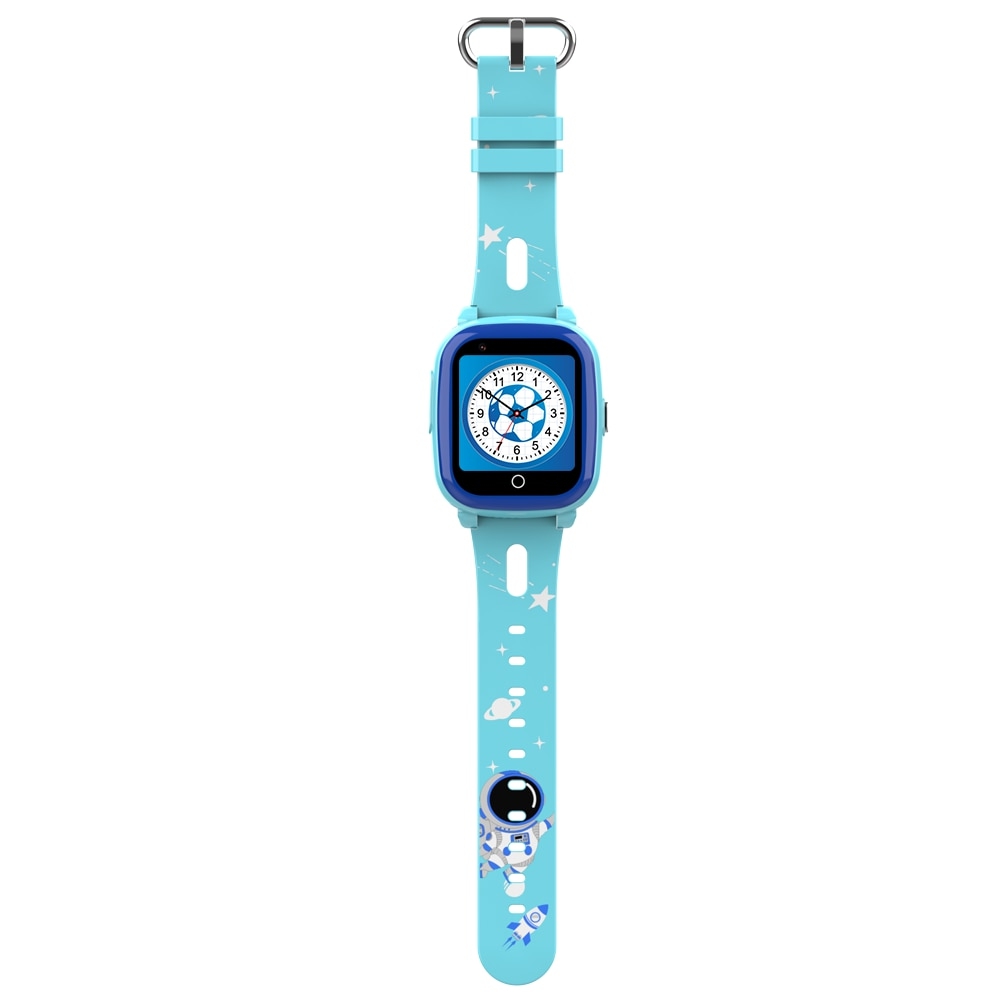 Ceas Smartwatch Pentru Copii Wonlex CT10 cu Functie telefon, Localizare GPS, Pedometru, Camera foto, Apel video, Albastru