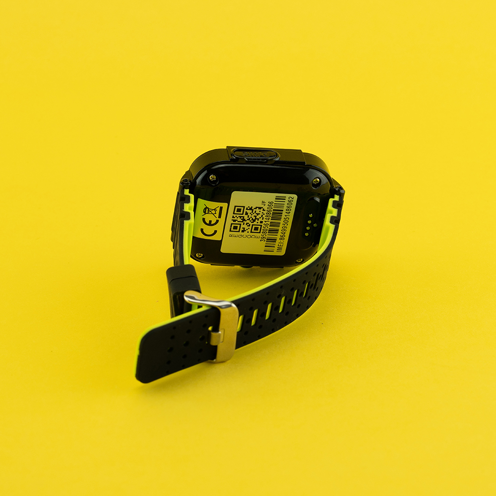 Ceas Smartwatch Pentru Copii Wonlex CT12 cu Functie telefon, Localizare GPS, Apel video, Pedometru, Contacte, Alarma, Negru
