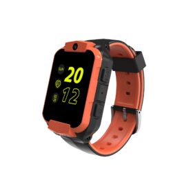 Ceas Smartwatch Pentru Copii Xkids LT35 cu Functie Telefon, Localizare GPS, Apel monitorizare, Camera, Pedometru, SOS, IP54, Incarcare magnetica, Portocaliu