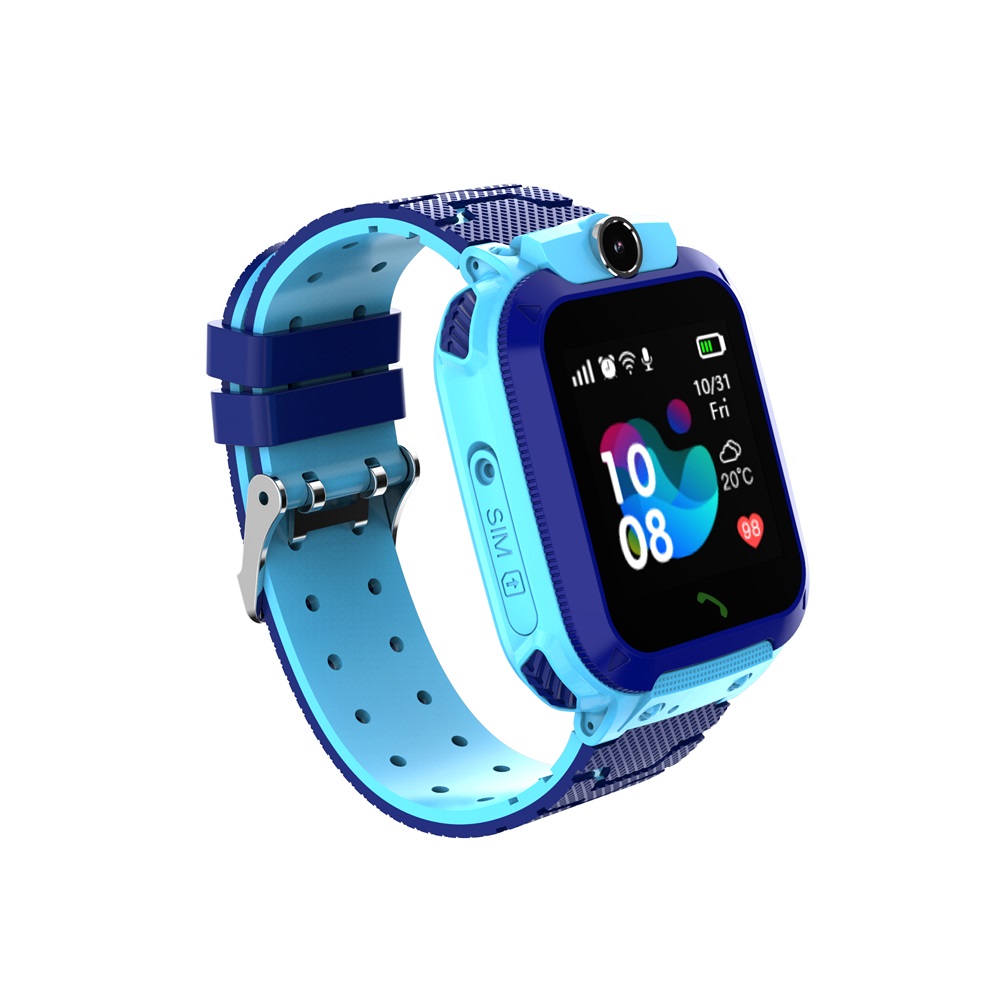 Ceas Smartwatch Pentru Copii Xkids XK01 cu Functie Telefon, Apel monitorizare, Camera, Pedometru, SOS, IP54, Incarcare magnetica, Albastru Albastru imagine Black Friday 2021