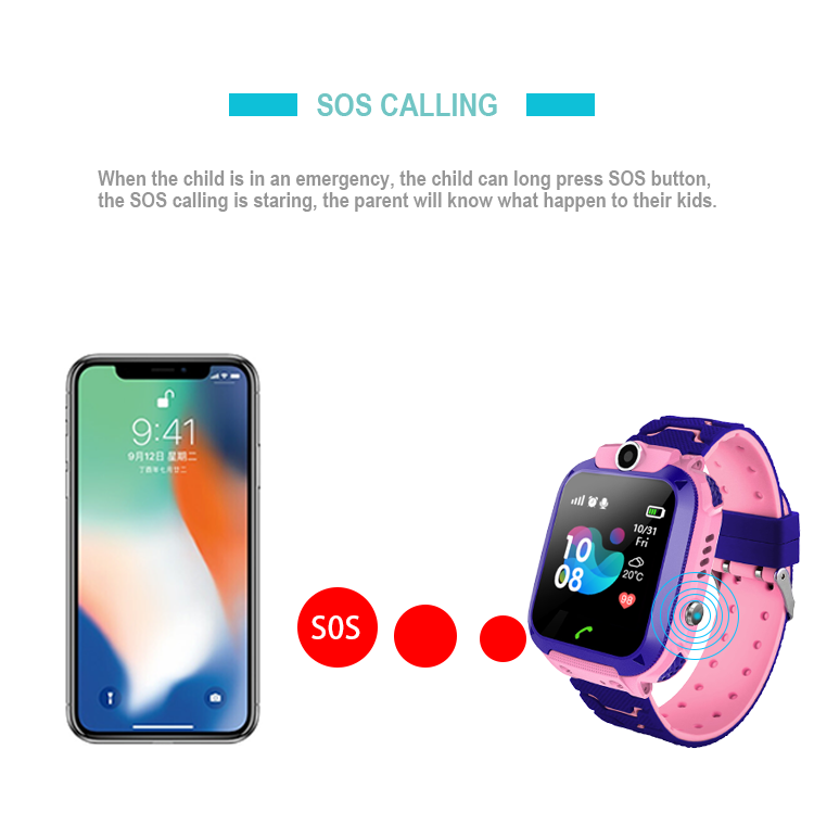 Ceas Smartwatch Pentru Copii Xkids XK01 cu Functie Telefon, Camera, SOS, IP54, Incarcare magnetica, Albastru
