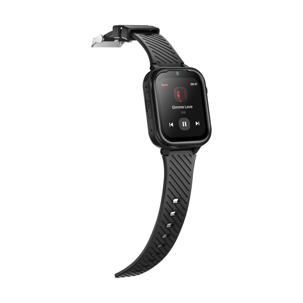 Ceas Smartwatch Pentru Copii Wonlex KT15 Pro cu Functie Telefon, Contacte, Apel video, Istoric, Pedometru, Alarma, Magazin aplicatii, Negru