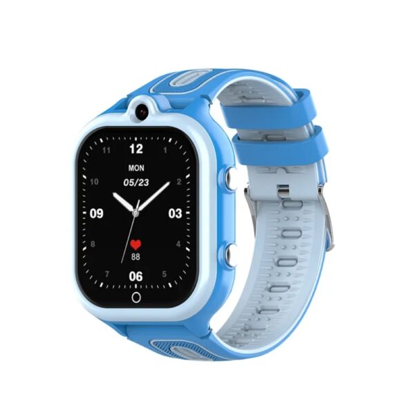 Ceas Smartwatch Pentru Copii Wonlex Wonlex KT29 cu Functie Telefon, Contacte, Wi-Fi, Bluetooth, Istoric apeluri, Camera, 4G, Albastru