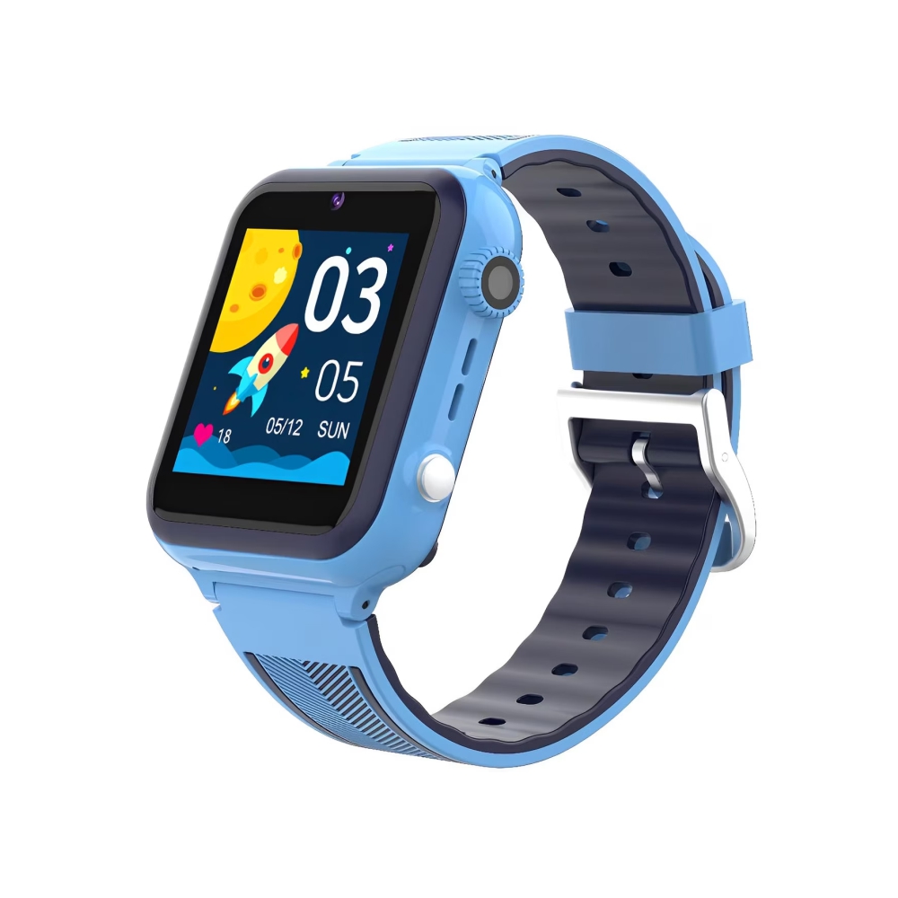 Ceas Smartwatch Pentru Copii Xkids XA13 cu Functie Telefon, Apel Video, Contacte, Jocuri, Pedometru, Albastru