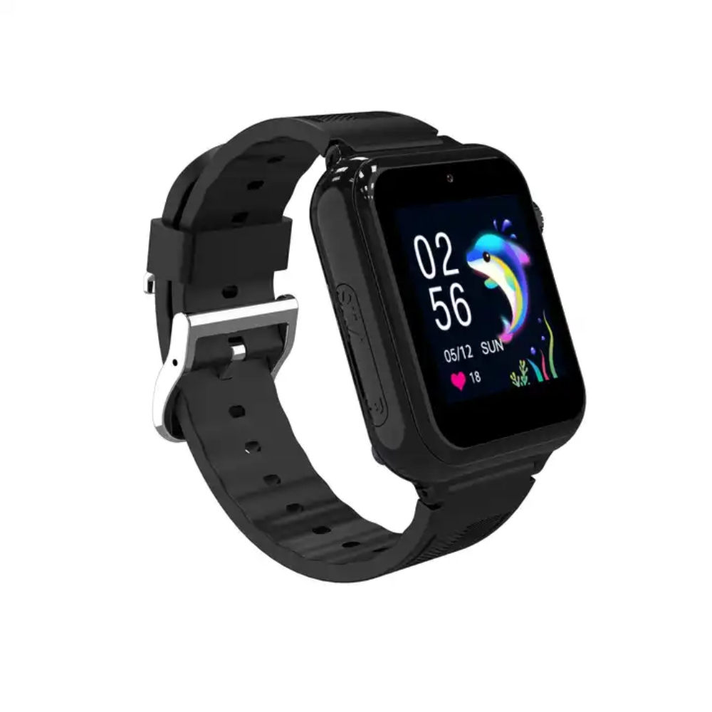 Ceas Smartwatch Pentru Copii Xkids XA13 cu Functie Telefon, Apel Video, Contacte, Jocuri, Pedometru, Negru