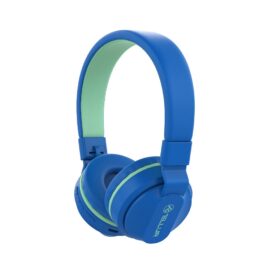 Casti Over-Ear Bluetooth Tellur Buddy, Microfon incorporat, Volum limitat, albastru