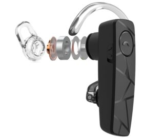 Casca Bluetooth Tellur Vox 55 Basic, Multipoint, Microfon, Raza wireless pana la 10 m, Negru