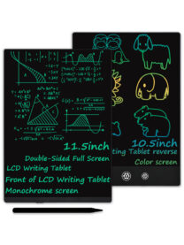 Tableta LCD pentru scris si desenat, Multicolor, 11.5 inch, Negru