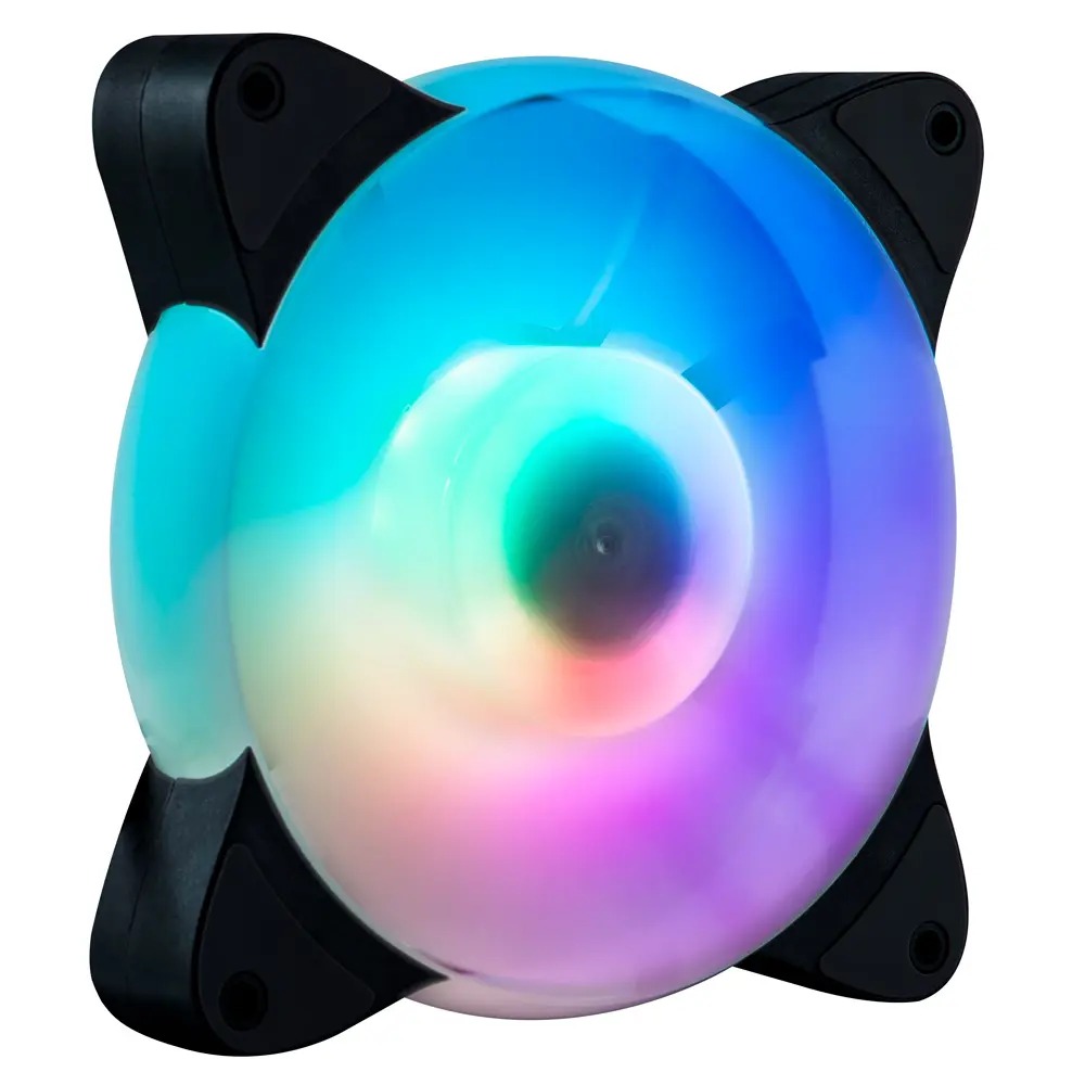 Set 3 Ventilatoare 1stPlayer COMBO CC ARGB, Controller si Telecomanda, Negru - 1 | YEO