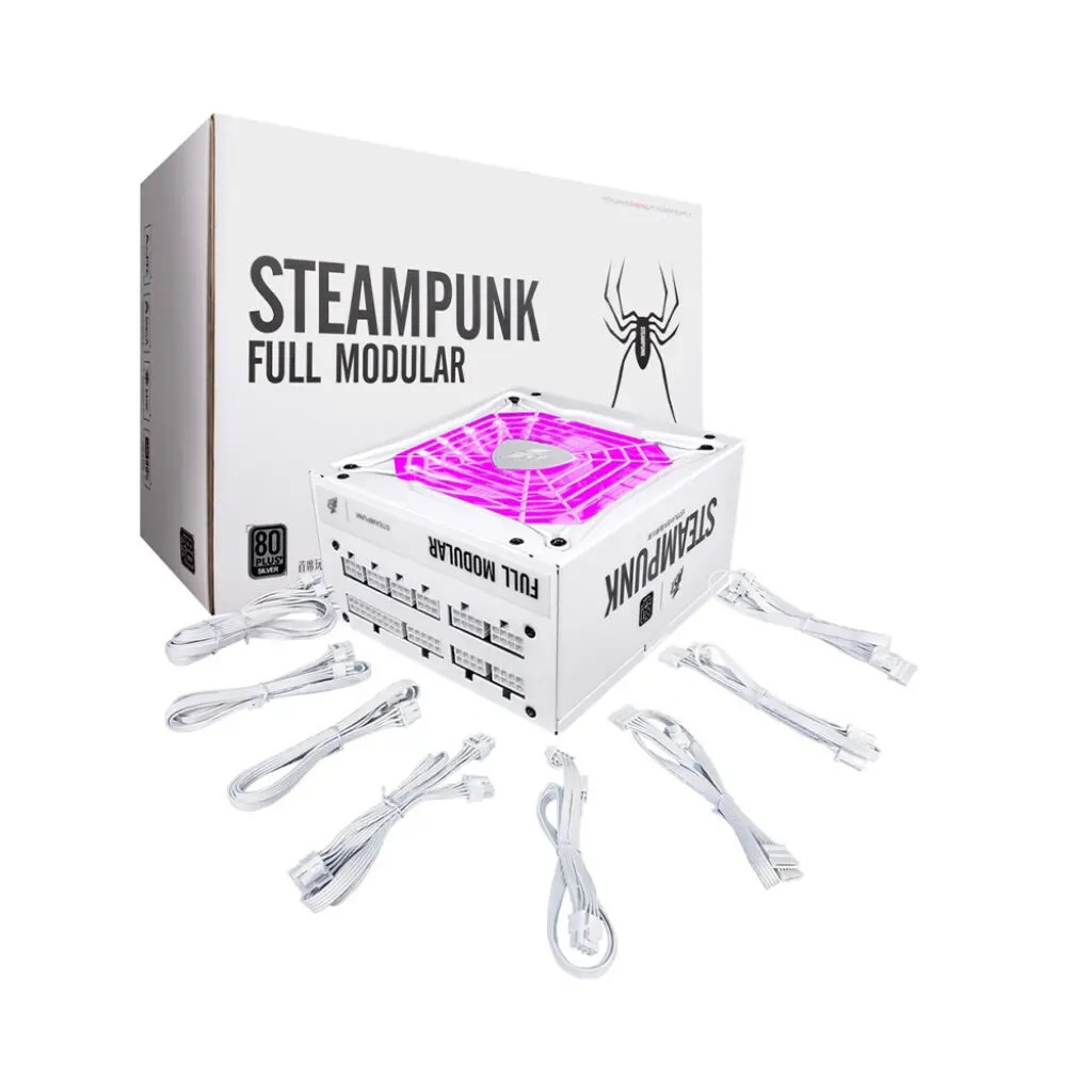 Sursa PC 1stPlayer 750W, STEAMPUNK 80 PLUS® Silver, Full-modular PFC activ - 2 | YEO