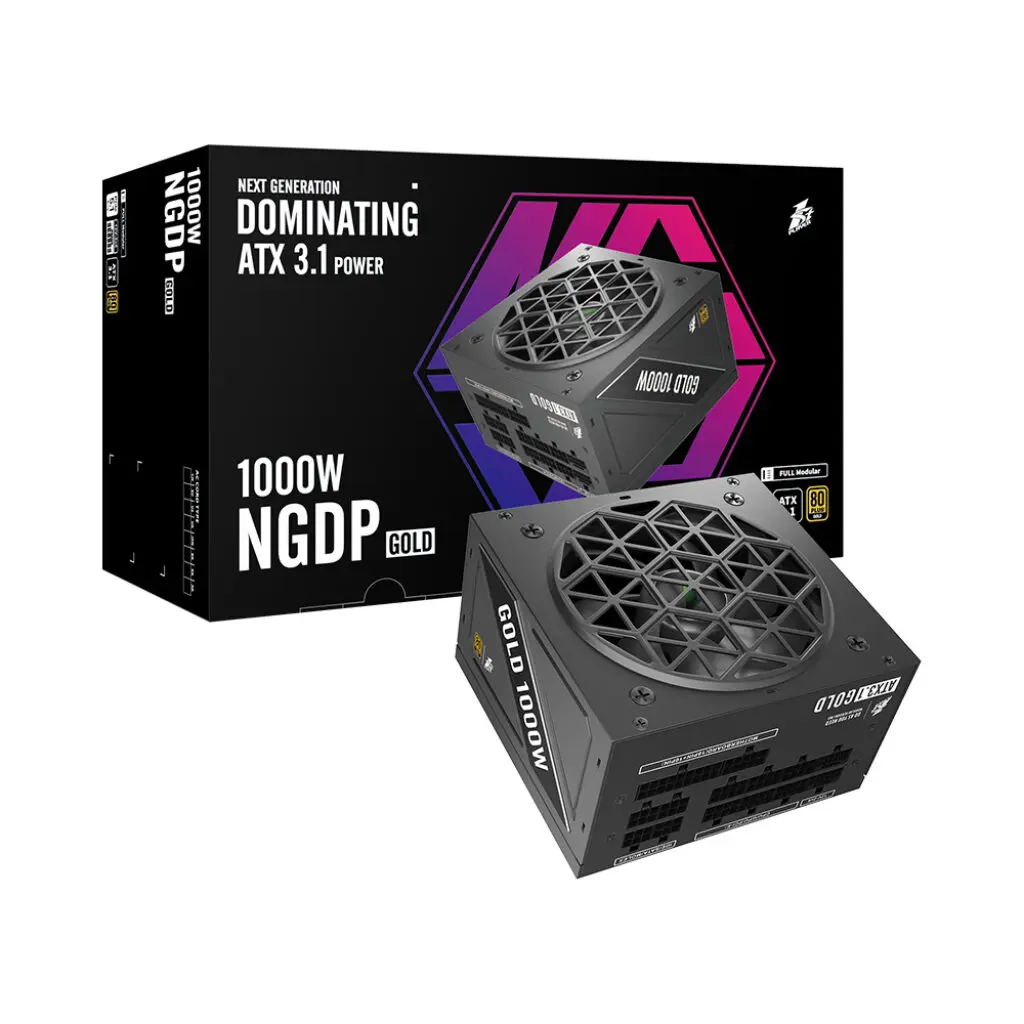 Sursa PC 1stPlayer® 1000W, 80 PLUS® Gold, Full Modular, ATX 3.1, PFC activ, NGDP HA-1000BA4 - 2 | YEO