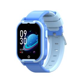 Ceas Smartwatch Pentru Copii Wonlex CT24 Premium Ultra Small, Localizare GPS, Functie telefon, Apel Video, Pedometru, Vibratii, Functii Sanatate, Albastru
