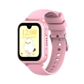 Ceas Smartwatch Pentru Copii Wonlex KT33 cu Functie telefon, 4G, Contacte, Camera Foto, Mesaje, Magazin Aplicatii, display AMOLED, Waterproof, Roz