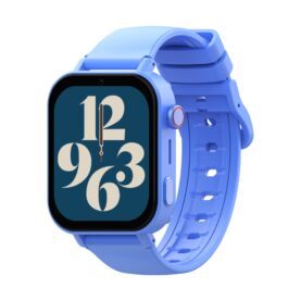 Ceas Smartwatch Pentru Copii Wonlex KT36 cu Functie Telefon, Contacte, Ultra Slim, 4G, e-SIM, Google Play, WhatsApp, model 2025, Albastru