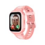 Ceas Smartwatch Pentru Copii LAGENIO K10, Model 2025, Premium 4G cu Functie Telefon & AI, Forma Slim, Localizare GPS, Control Parental, Buton SOS, Pasi, Alarma, Roz